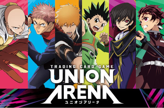 Union Arena cover art with different IP.