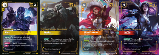 League of Legends TCG - Top Characters to Chase