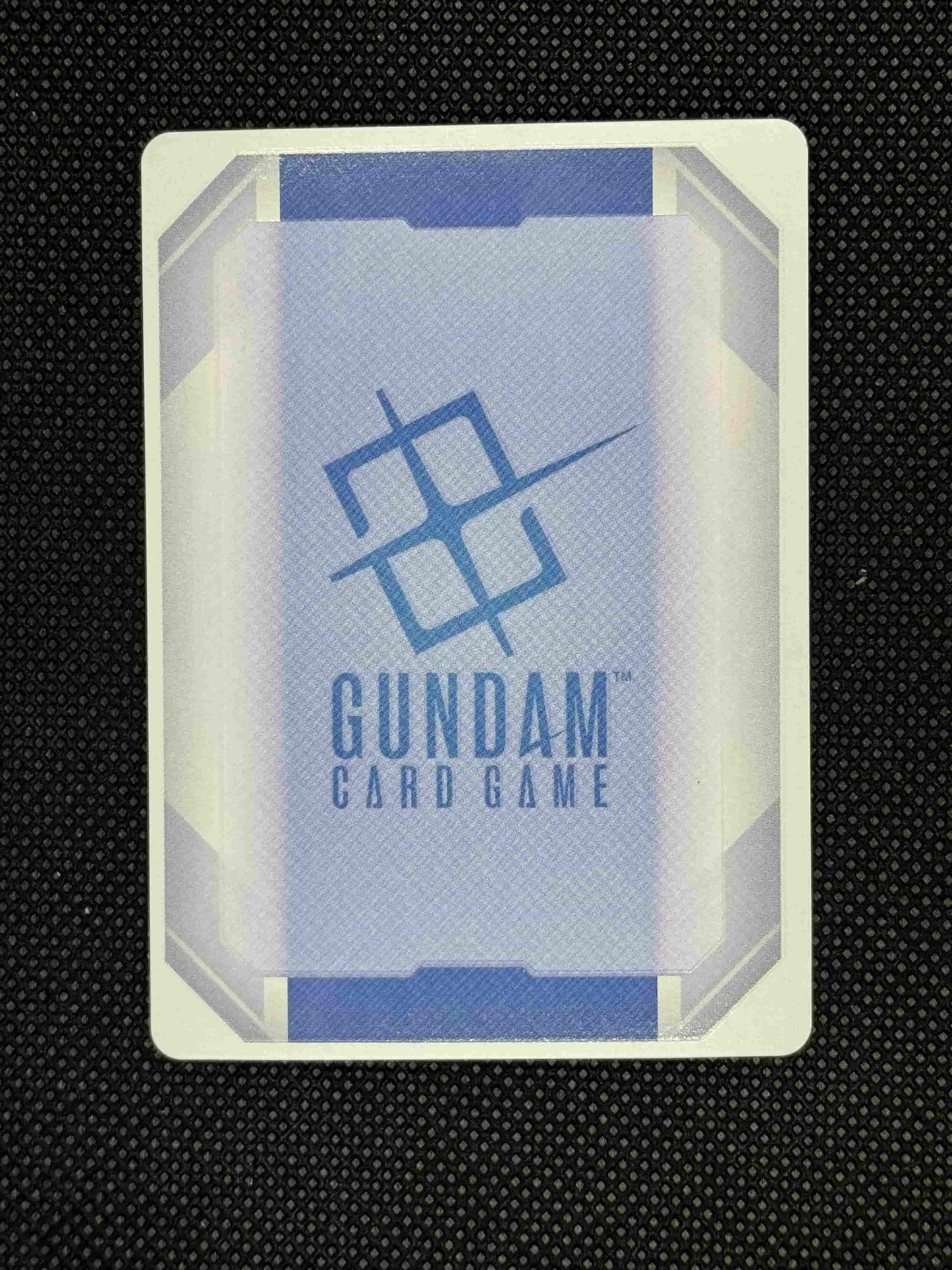 Back of the Gundam card