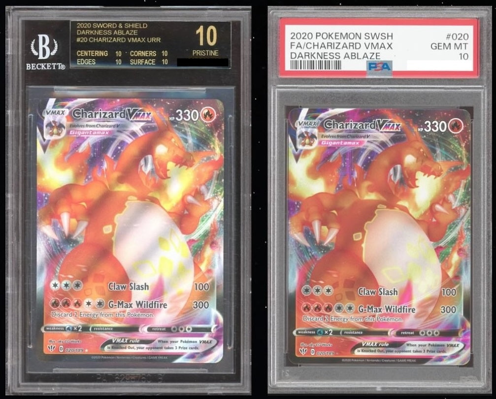 Graded Charizards