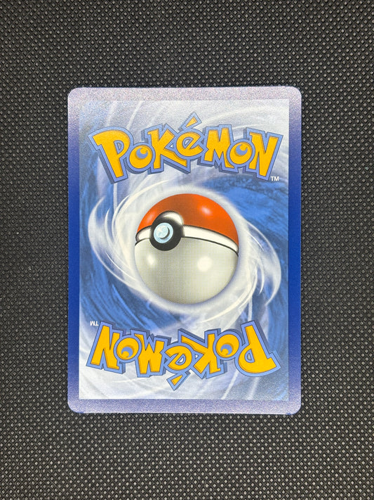 Pokemon logo with a blue background, yellow text, and a pokeball.