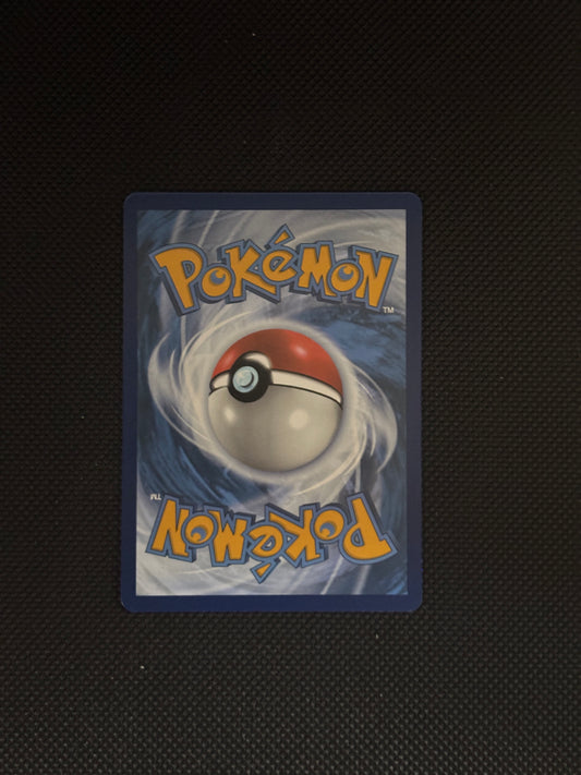 Pokemon logo with a blue background.