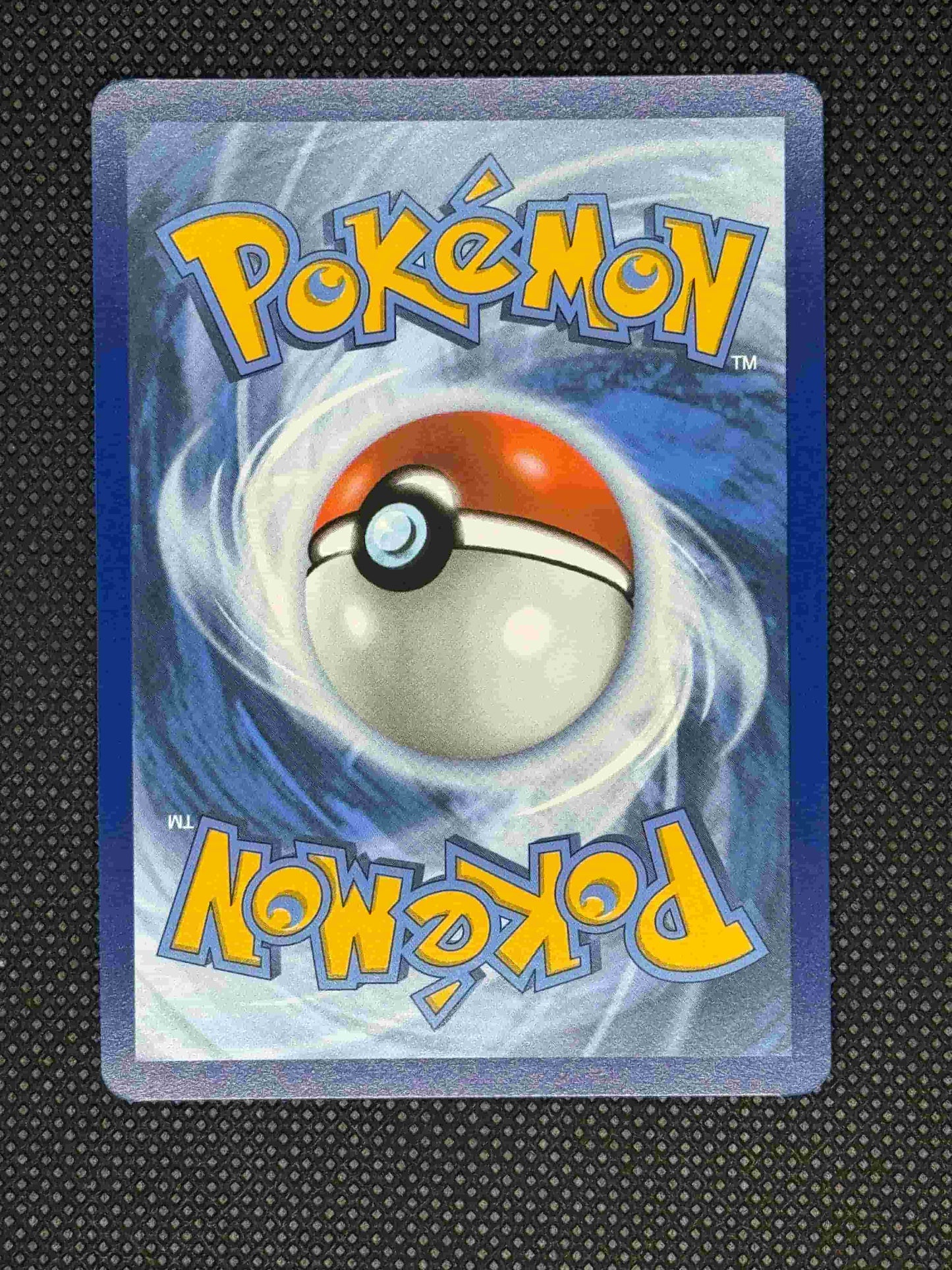 Pokeball Trading card back