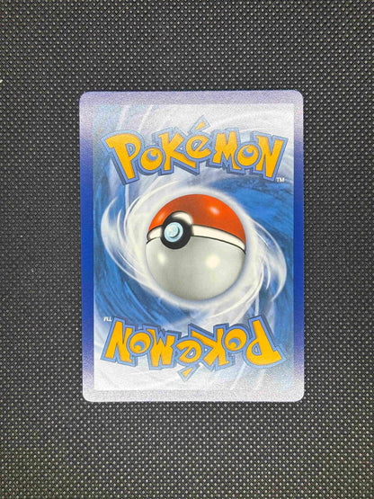 Pokemon logo with a blue background, yellow text, and a pokeball.