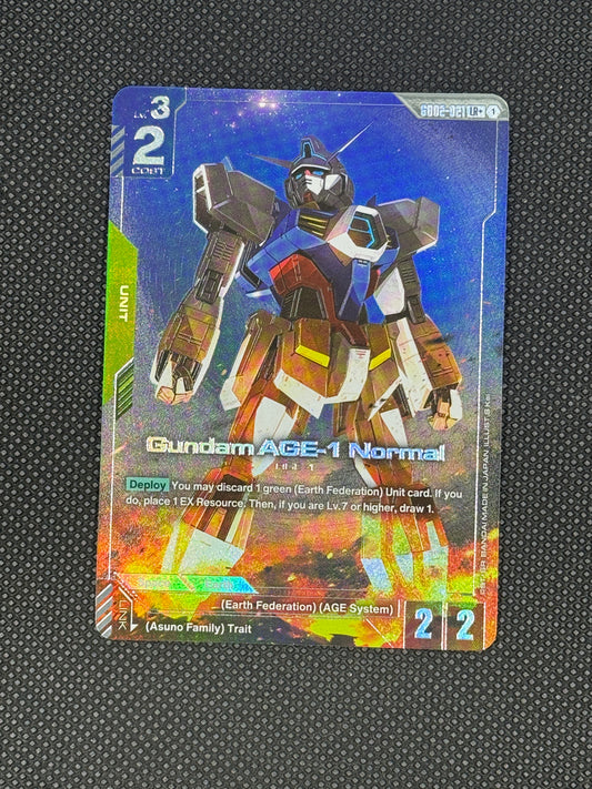 Age-1 standing in flames