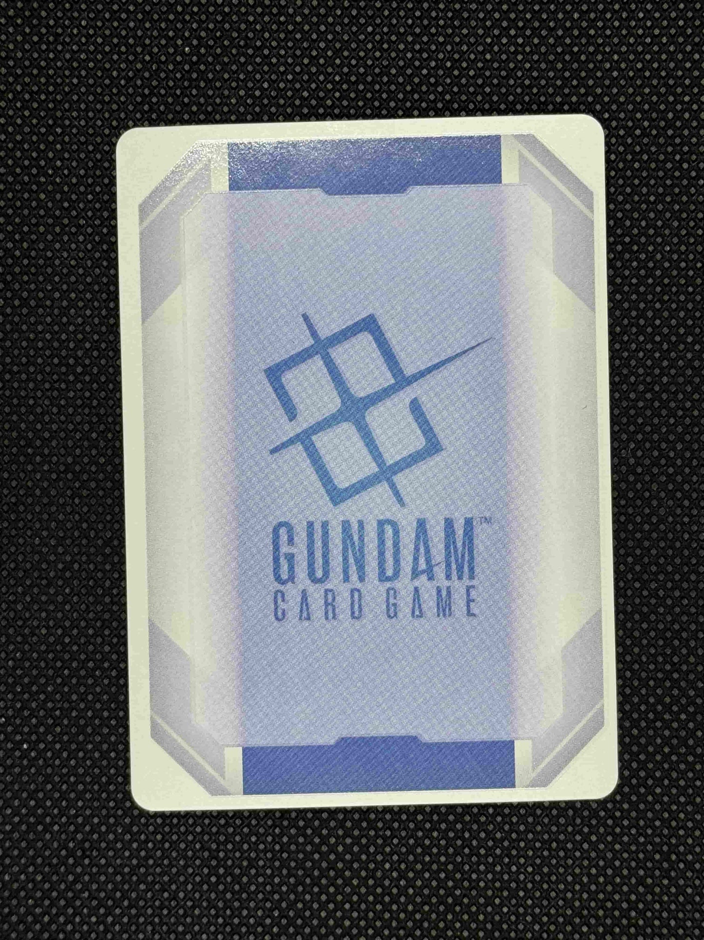 Blue Gundam card game Back