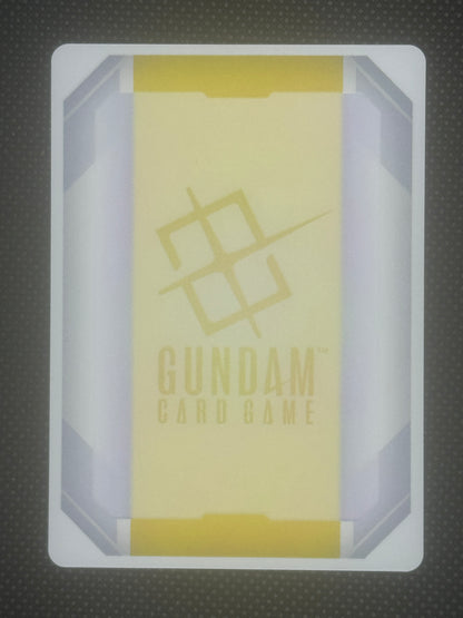 Yellow Gundam backing for token cards