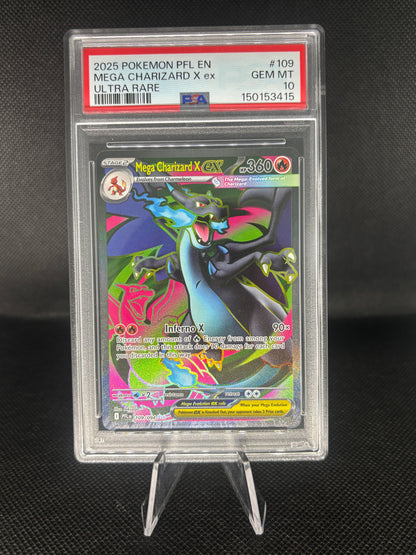 PSA 10 Mega Charizard X ex (Ultra Rare)