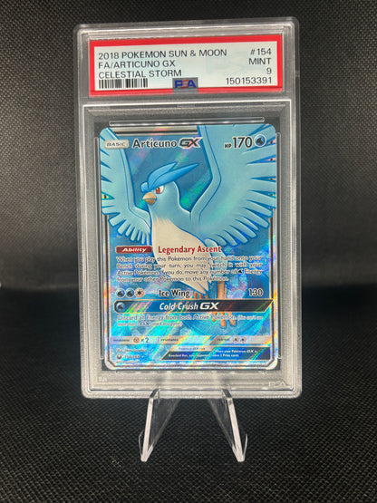 PSA 9 Articuno GX (Full Art)
