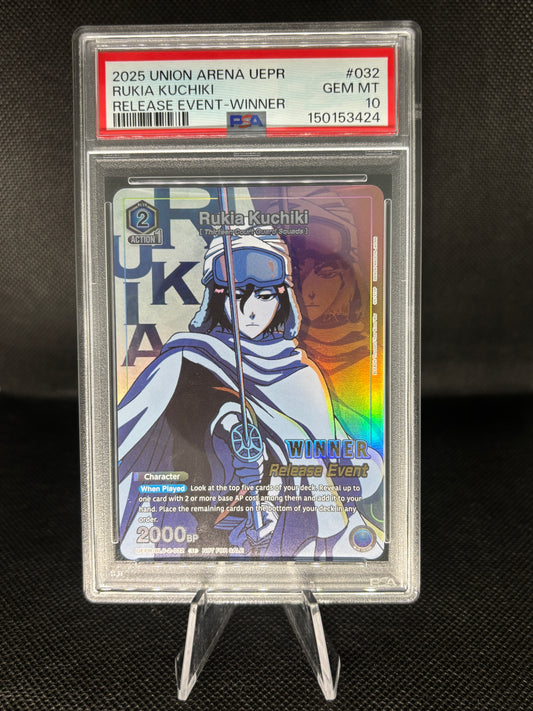 PSA 10 Rukia Kuchiki (Release Event Winner)