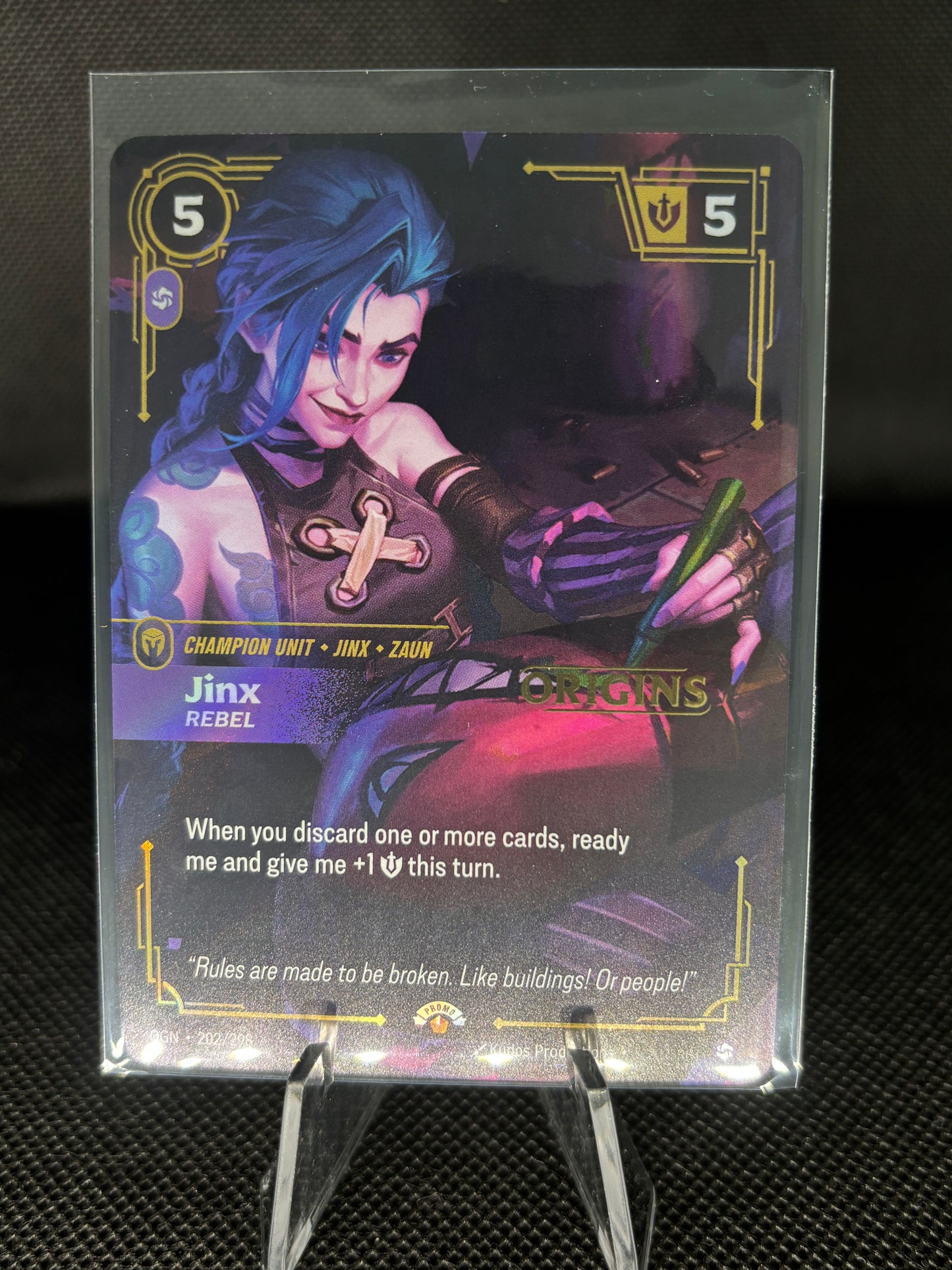 Jinx, Rebel (Origins Stamp)