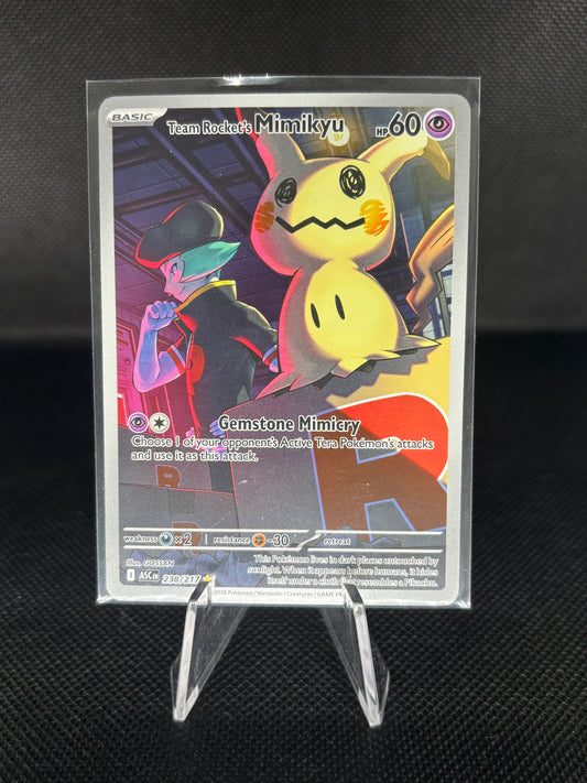 Team Rocket's Mimikyu - 238/217