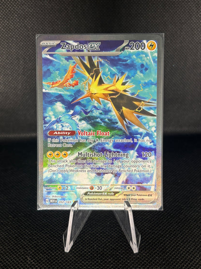 Zapdos ex - 205/165 - Mew(151) - SIR