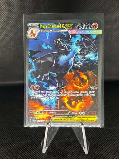 Mega Charizard X ex - 125/094 - Phantasmal Flames - SIR