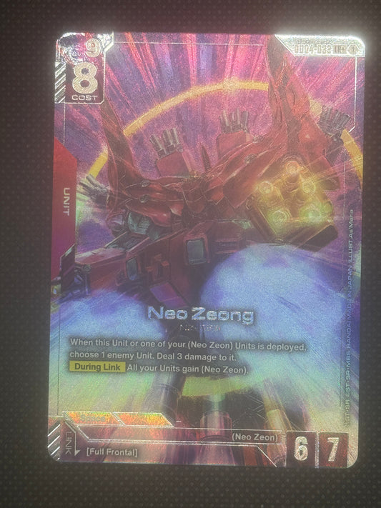 Neo Zeong without its booster legs