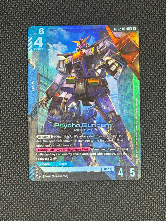 Psycho Gundam Front with Gundak Mk. ii back