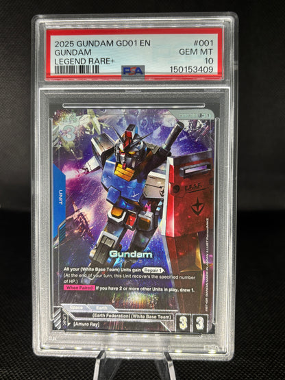 PSA 10 version of the alt art of the RX-87-2 Gundam