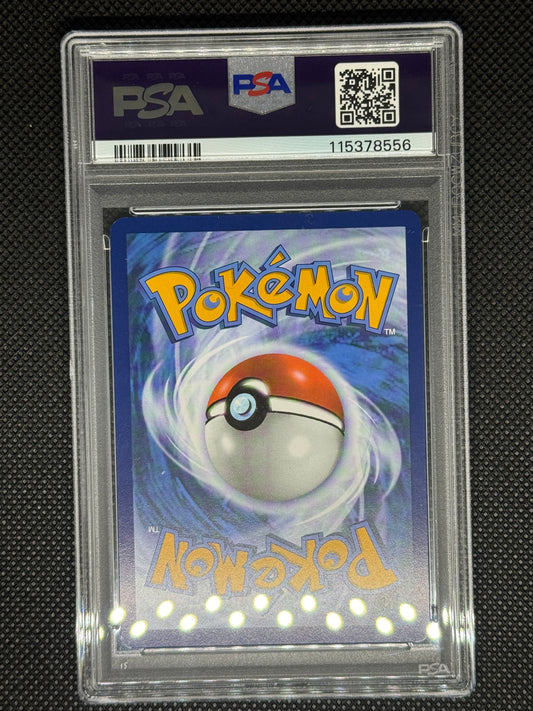 Roaringoon back with PSA logo, barcode, and Qr code.