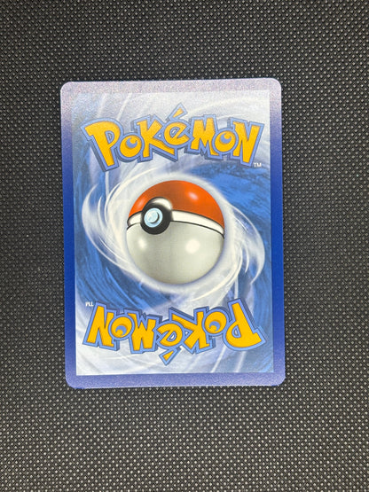 Pokemon logo with a blue background, yellow text, and a pokeball.