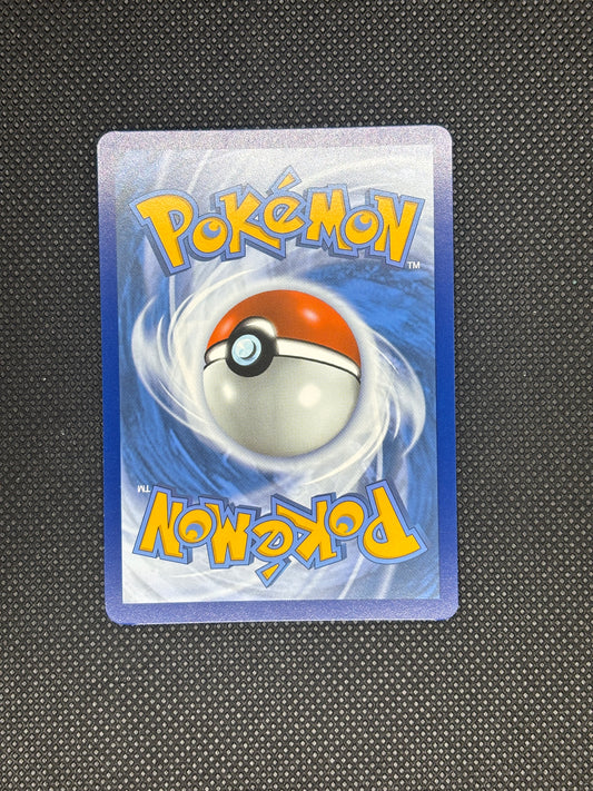 Pokemon logo with a blue background, yellow text, and a pokeball.